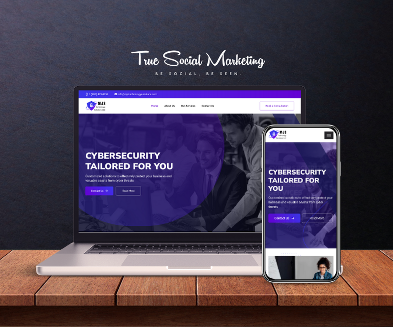 MJS Technology Solutions website
