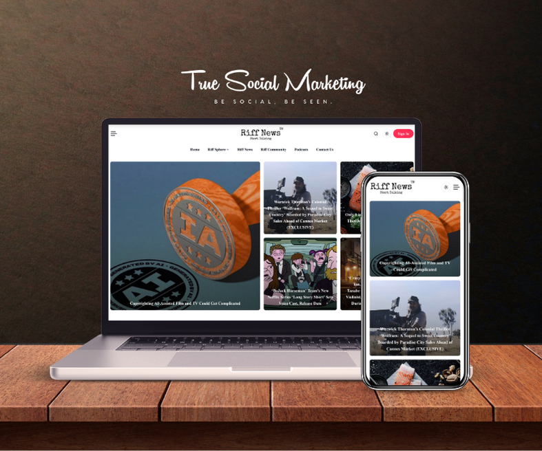 Riff On It website